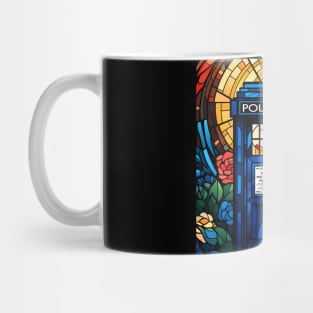 Stained Glass Gallifreyan Window Mug